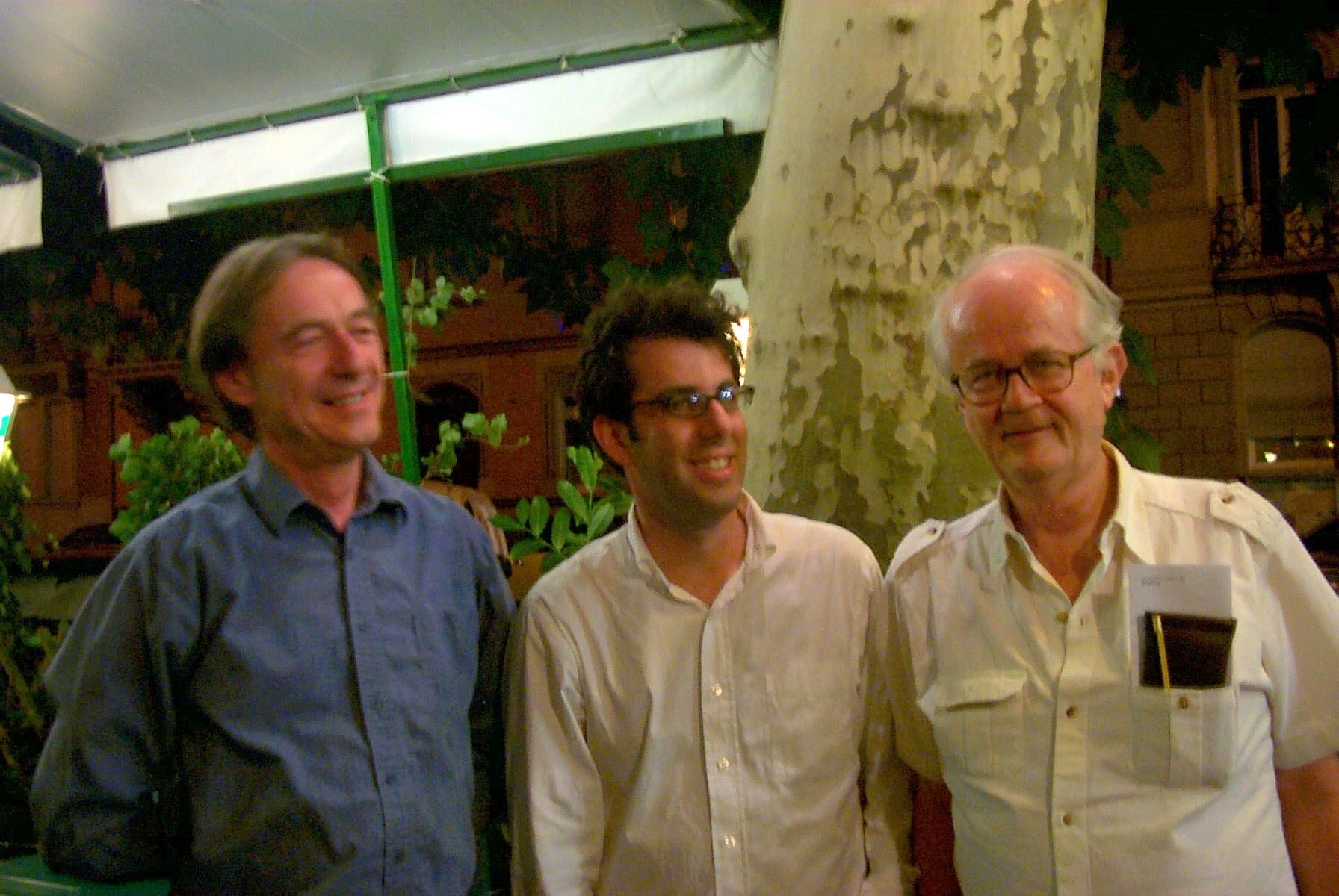 John McAlpine, Dean Rosenthal, Tom Johnson, 2009. Photo by Lewis Krauthamer.