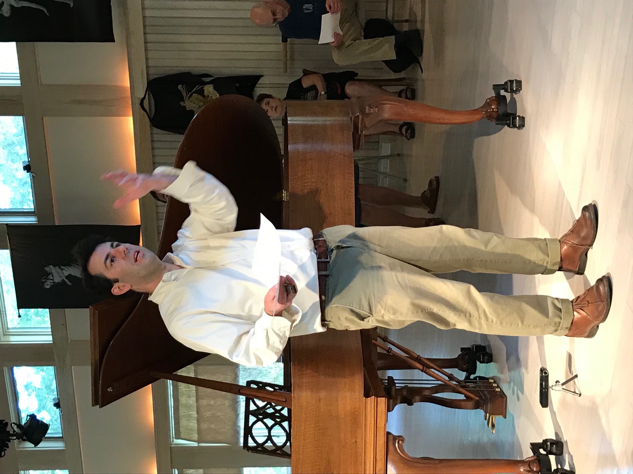 Dean Rosenthal at Daykah concert, 2019.
