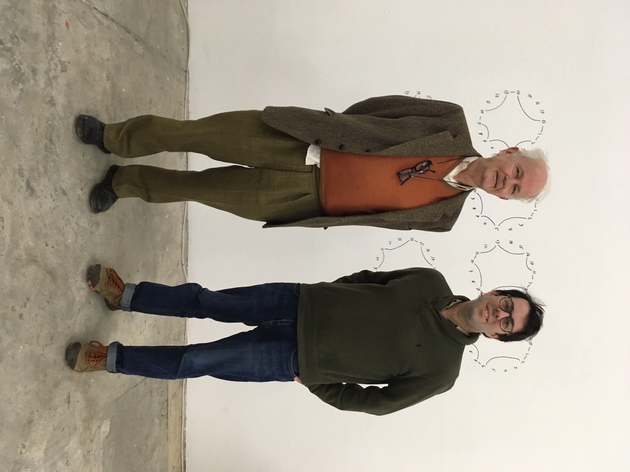 Composers Dean Rosenthal and Tom Johnson